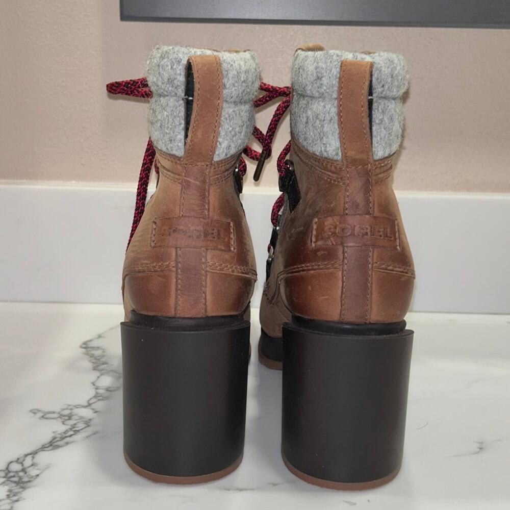 Sorel Blake Lace Boots Tan/Gray, Size 9.5, NWT - Picture 5 of 8